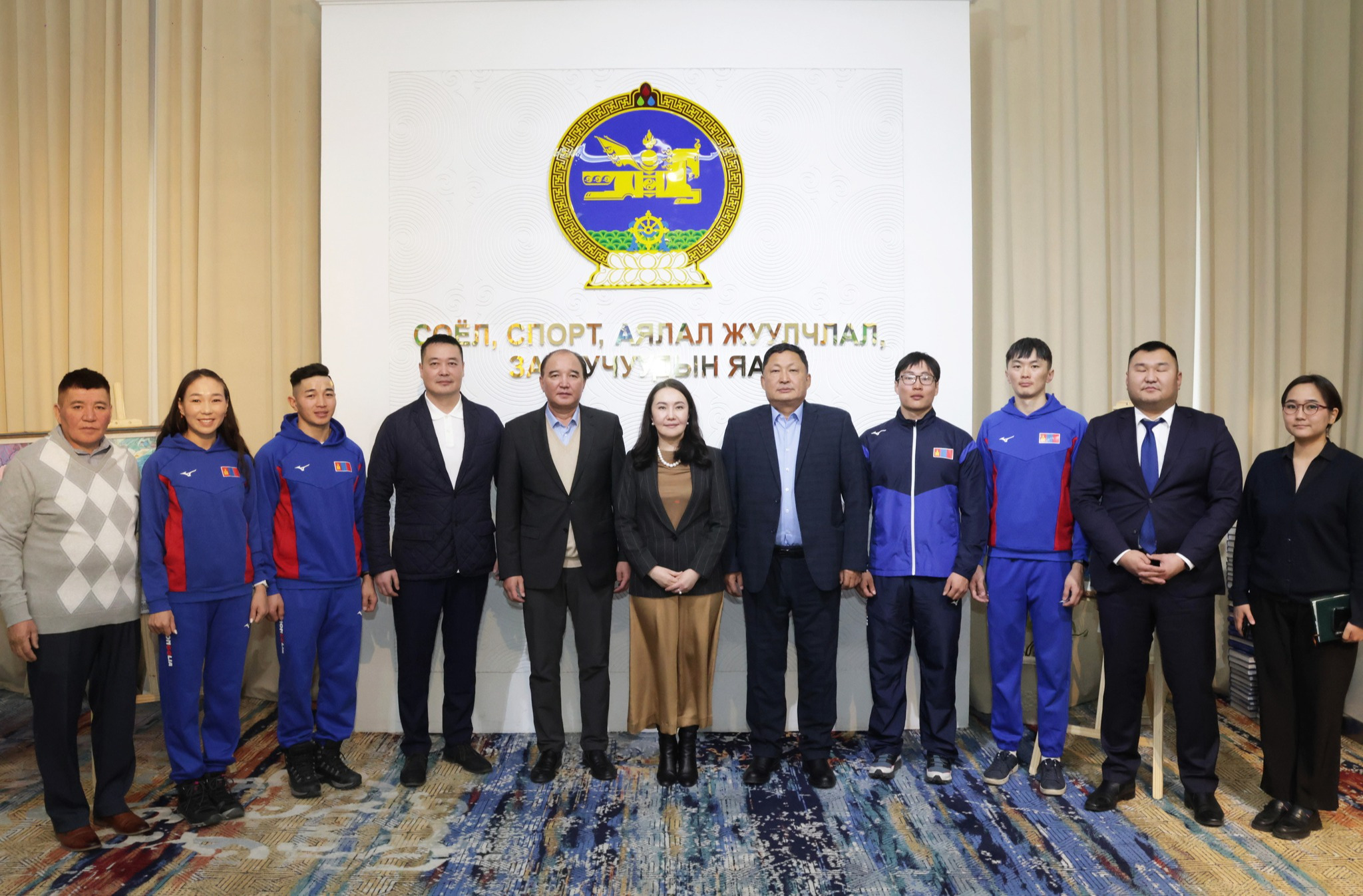 ССАЖЗ-ЫН САЙД Ч.УНДРАМ ӨВЛИЙН 2026 ОНЫ ОЛИМПТ ОРОЛЦОХ БАГ ТАМИРЧДЫГ ХҮЛЭЭН АВЧ УУЛЗЛАА